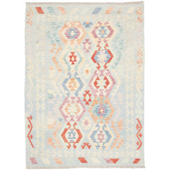 Rug Killim 127x174 Sky Blue