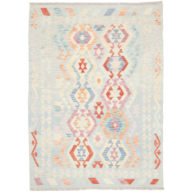 Rug Killim 127x174 Sky Blue