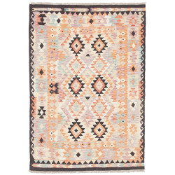 Rug Killim 122x174 Pastel Multicolor (orange Li