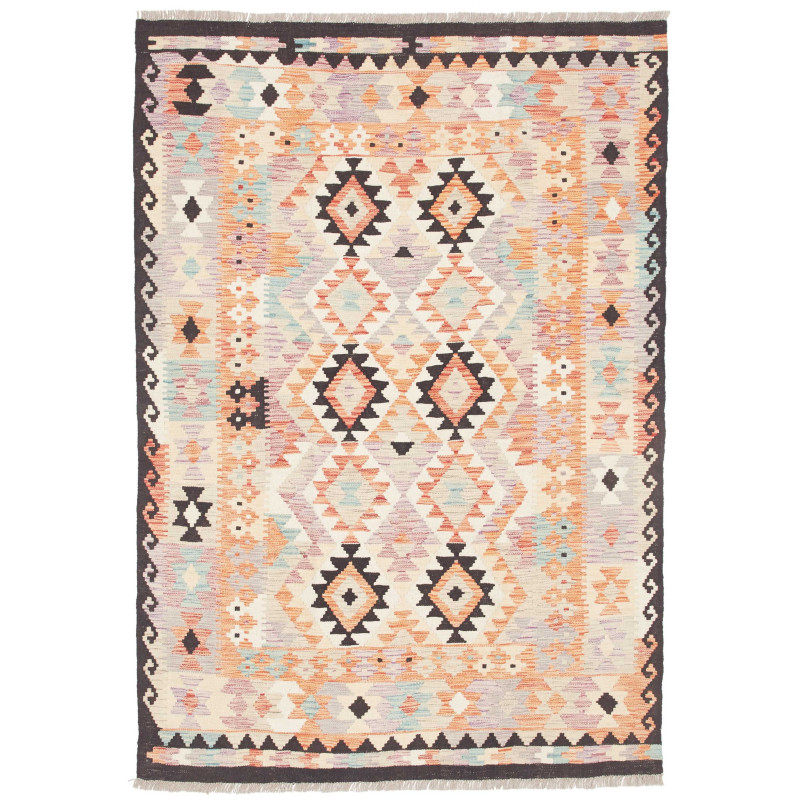Rug Killim 122x174 Pastel Multicolor (orange Li