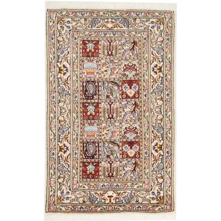 Hand Made Rug Moud Persia 60x85 Ivory Red