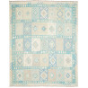 Rug Killim 245x306 Aqua And Cream