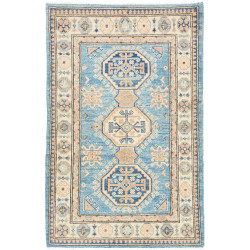 Rug Kazak Co 82x126 Blue And Beige