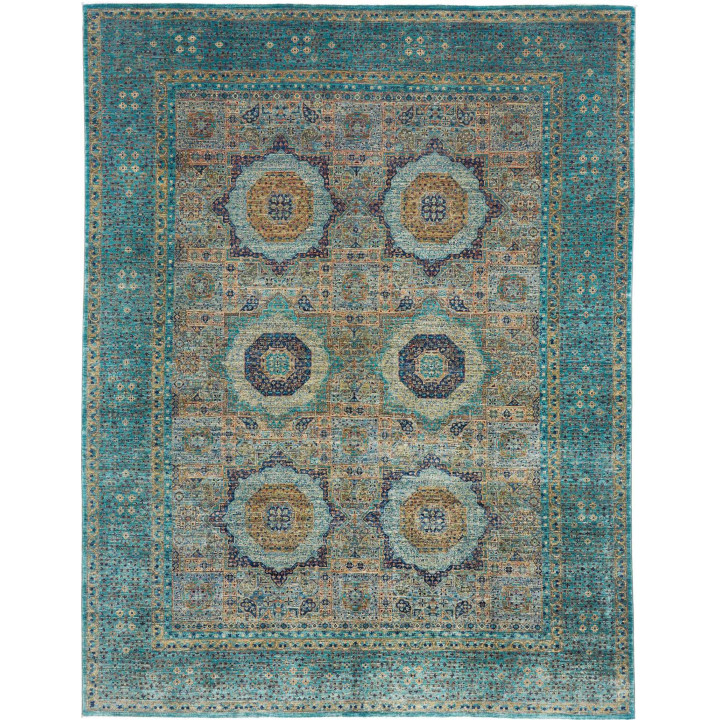 Tappeto Originale Kairo Pakistan 278x359 Verde