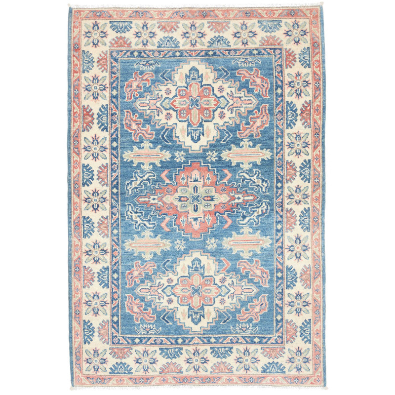 Rug Kazak Co 101x152 Blue Coral
