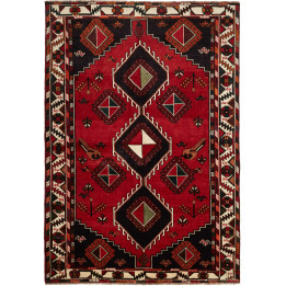 Tappeto Originale Shiraz Persia 175x253 Rosso N