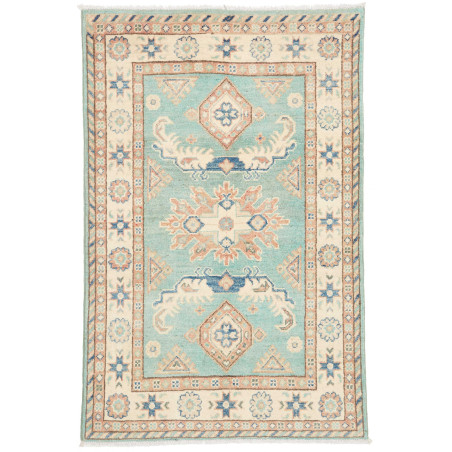 Rug Kazak Co 82x126 Aqua Cream