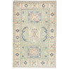 Rug Kazak Co 81x125 Sage Green With Cream Peach
