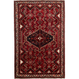 Tappeto Originale Shiraz Persia 169x264 Rosso S