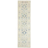 Rug Kazak Co 78x291 Blue And Light Beige