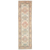 Rug Kazak Co 82x296 Beige With Multicolor Accen
