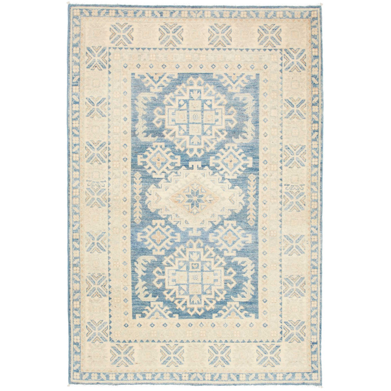 Rug Kazak Co 121x184 Blue Cream