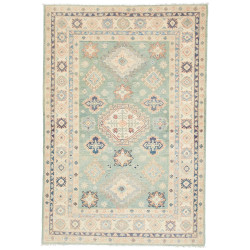 Rug Kazak Co 122x179 Pastel Teal Cream