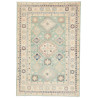 Rug Kazak Co 122x179 Pastel Teal Cream