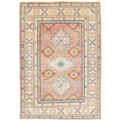 Rug Kazak Co 100x147 Terracotta Blue