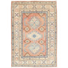 Rug Kazak Co 100x147 Terracotta Blue