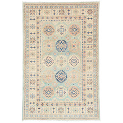 Rug Kazak Co 100x151 Aqua Green Beige