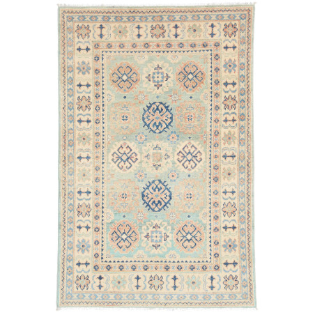 Rug Kazak Co 100x151 Aqua Green Beige