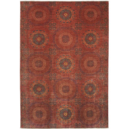 Hand Made Rug Kairo Pakistan 203x292 Rust Red P