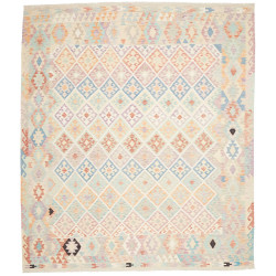 Rug Killim 259x297 Pastel Multicolor