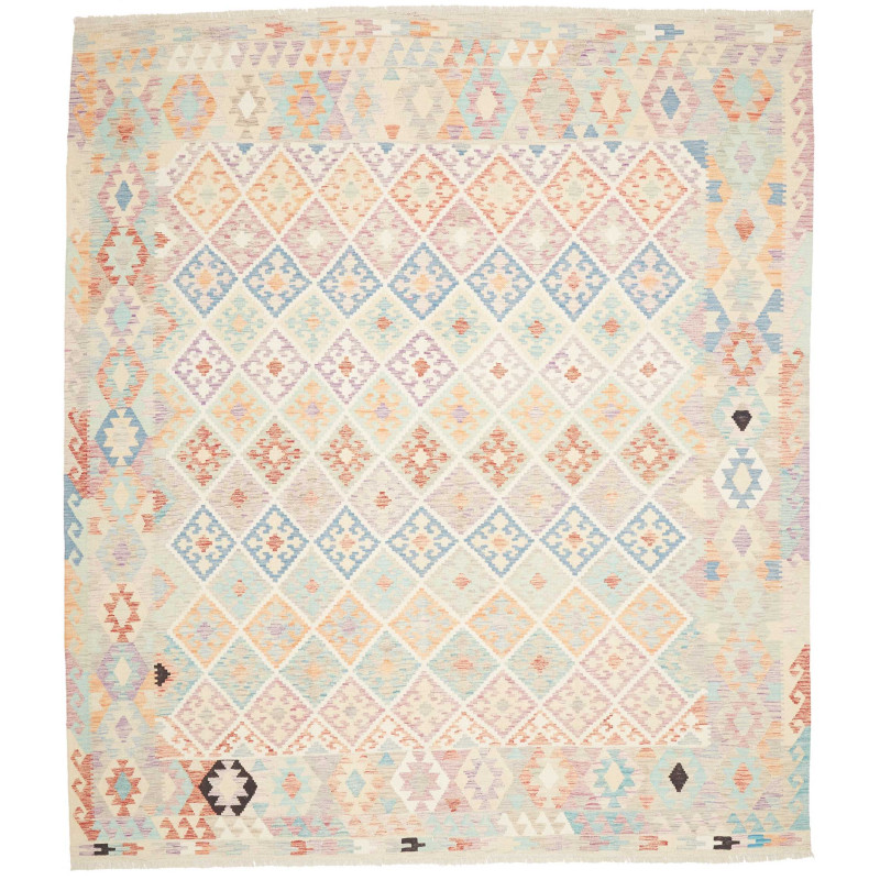 Rug Killim 259x297 Pastel Multicolor