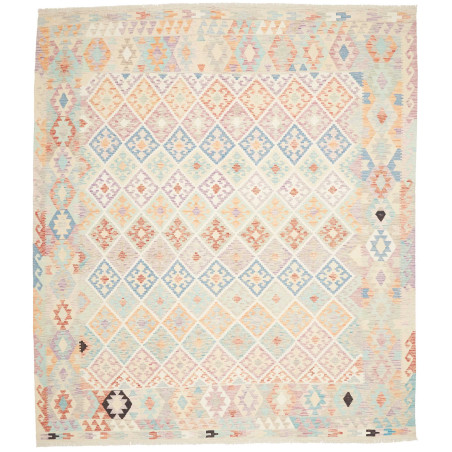 Rug Killim 259x297 Pastel Multicolor