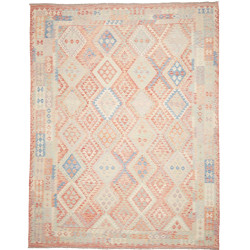 Rug Killim 318x392 Terracotta Sky Blue