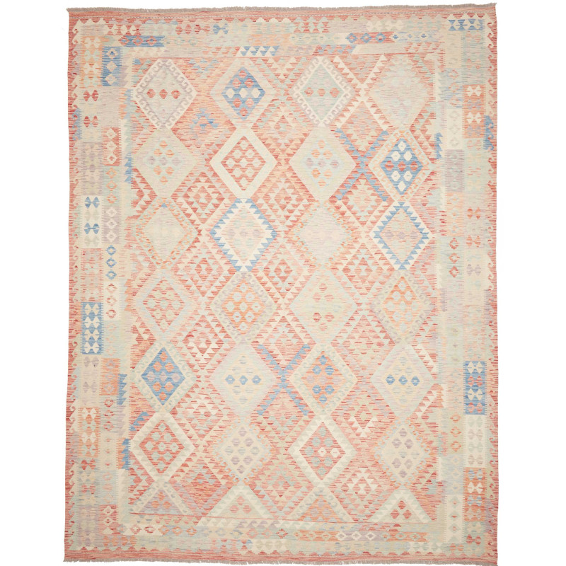 Rug Killim 318x392 Terracotta Sky Blue