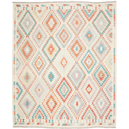 Rug Killim 251x298 Ivory Coral