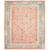 Rug Killim 252x301 Terracotta Turquoise
