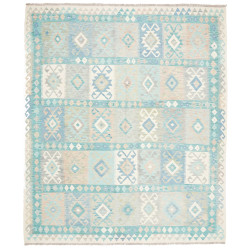 Rug Killim 248x295 Light Blue Turquoise
