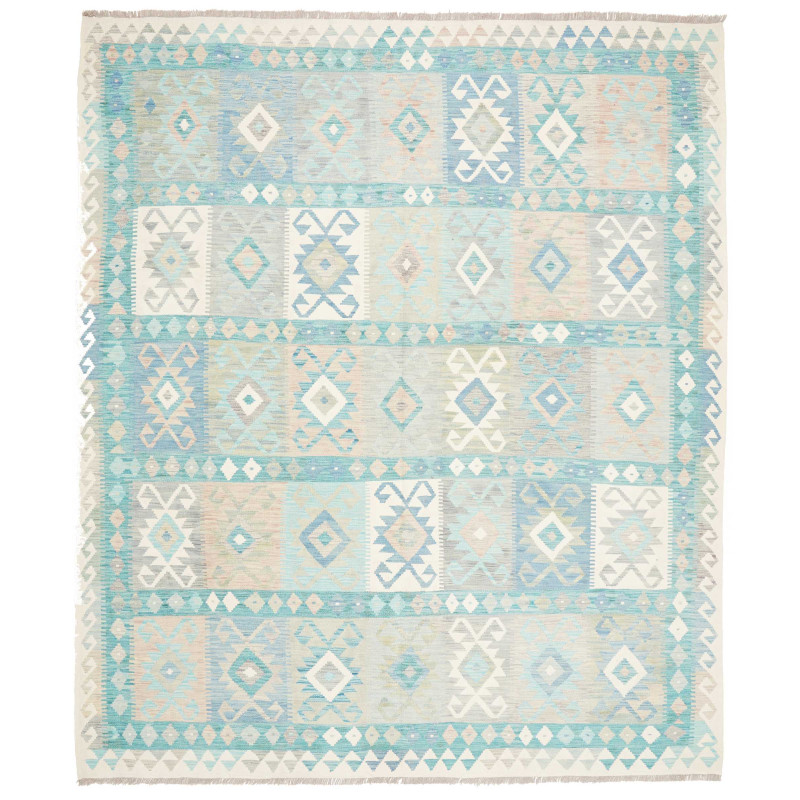 Rug Killim 248x295 Light Blue Turquoise