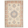 Rug Kazak Co 168x244 Cream Terracotta And Blue
