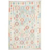 Rug Kilim Afghanistan 201x297 Cream Light Blue