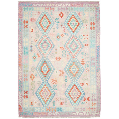 Rug Kilim Afghanistan 204x287 Light Lavender So