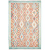 Rug Kilim Afghanistan 203x302 Coral Aqua
