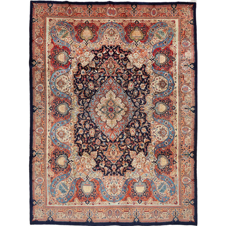 Tappeto Originale Kashamr Zirkhaki Persia 294x3