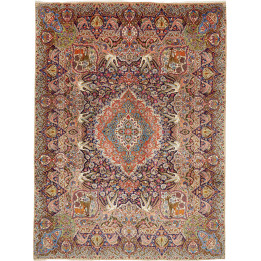 Tappeto Originale Kashamr Zirkhaki Persia 294x3