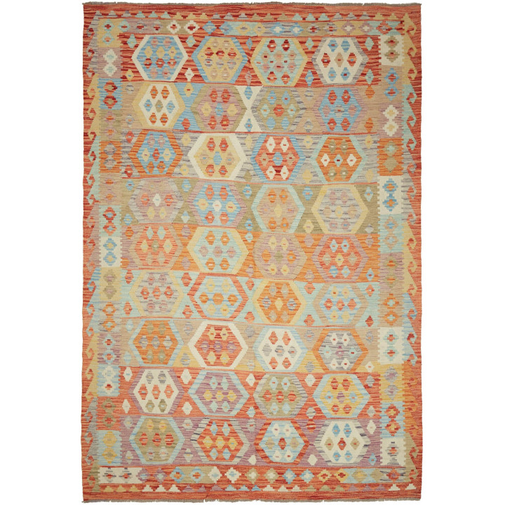 Tappeto Originale Kilim Afghanistan 200x300 Ros