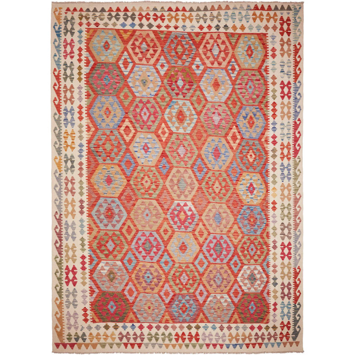 Tappeto Originale Kilim Afghanistan 253x351 Ros