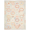 Rug Kilim Afghanistan 185x248 Ivory Pearl Grey
