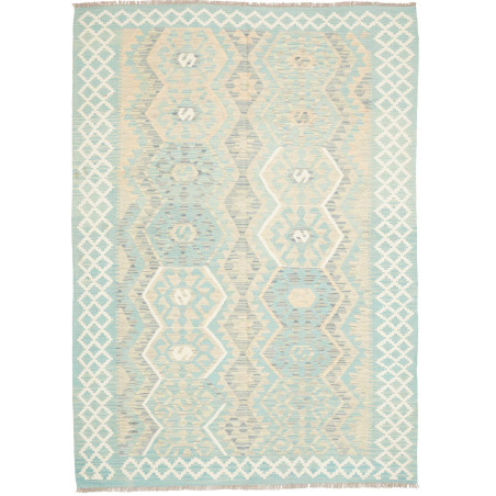Rug Kilim Afghanistan 179x244 Light Blue Beige