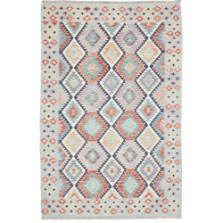 Rug Kilim Afghanistan 163x251 Sky Blue Terracot