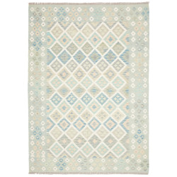Rug Kilim Afghanistan 174x244 Aqua Light Blue