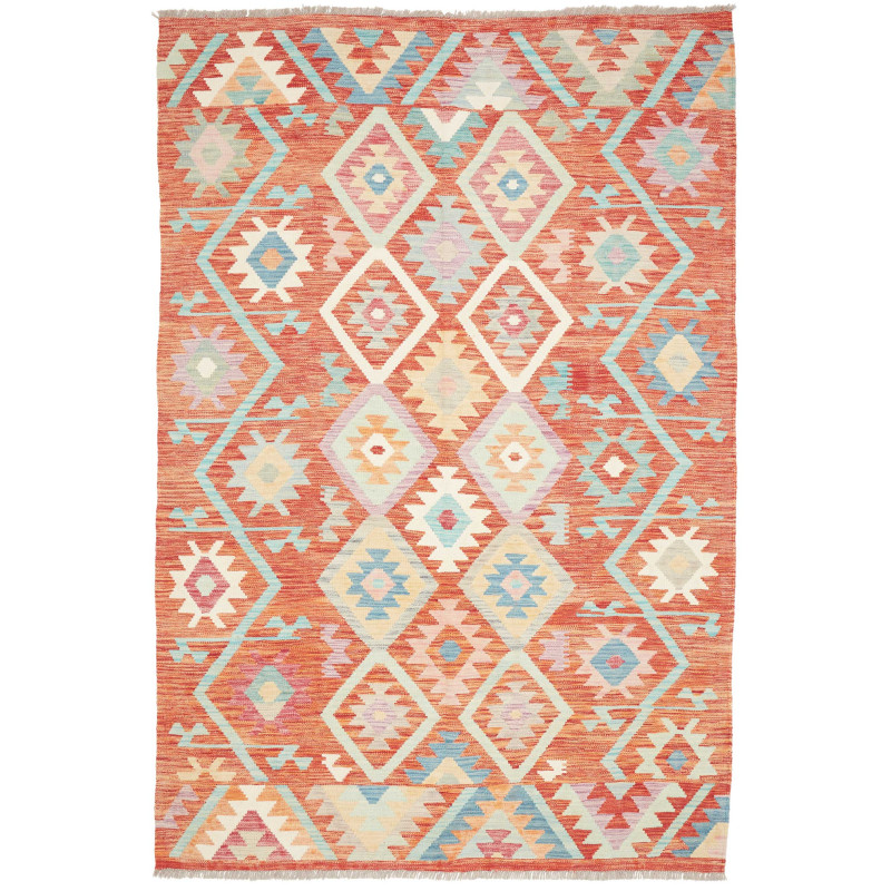 Rug Kilim Afghanistan 168x254 Terracotta Burnt