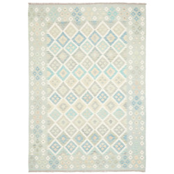 Rug Kilim Afghanistan 173x242 Light Blue-green