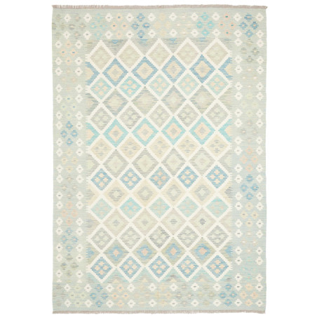 Rug Kilim Afghanistan 173x242 Light Blue-green