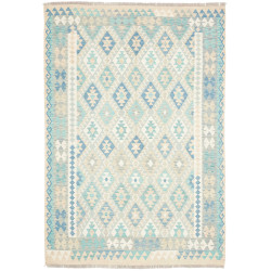 Rug Kilim Afghanistan 167x244 Blue Aqua