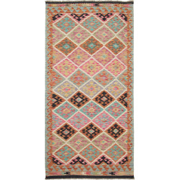 Tappeto Originale Kilim Afghanistan 103x202 Mul