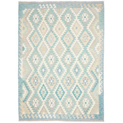Rug Kilim Afghanistan 175x242 Sky Blue Turquois